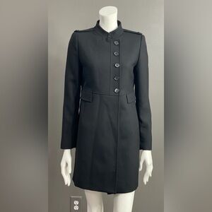 Zara LIKE NEW! Basic Black Blazer/Jacket Button Up Size M